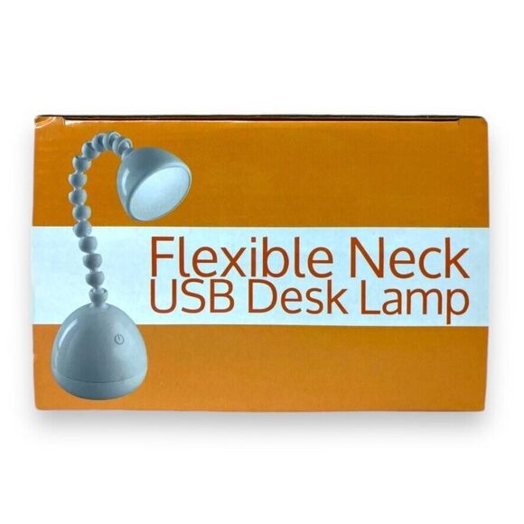 Dimmable LED Touch Desk Lamp, USB or Battery Power, Portable, Adjustable Neck - Picture 7 of 16